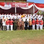 SMKN 1 Negerikaton Mengirimkan Satu Siswa Menjadi anggota Paskibra Kabupaten Pesawaran Pada Upacara Peringatan HUT RI ke 76