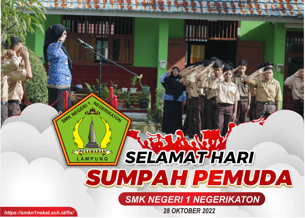 Upacara Hari Sumpah Pemuda 2022, SMKN 1 Negerikaton